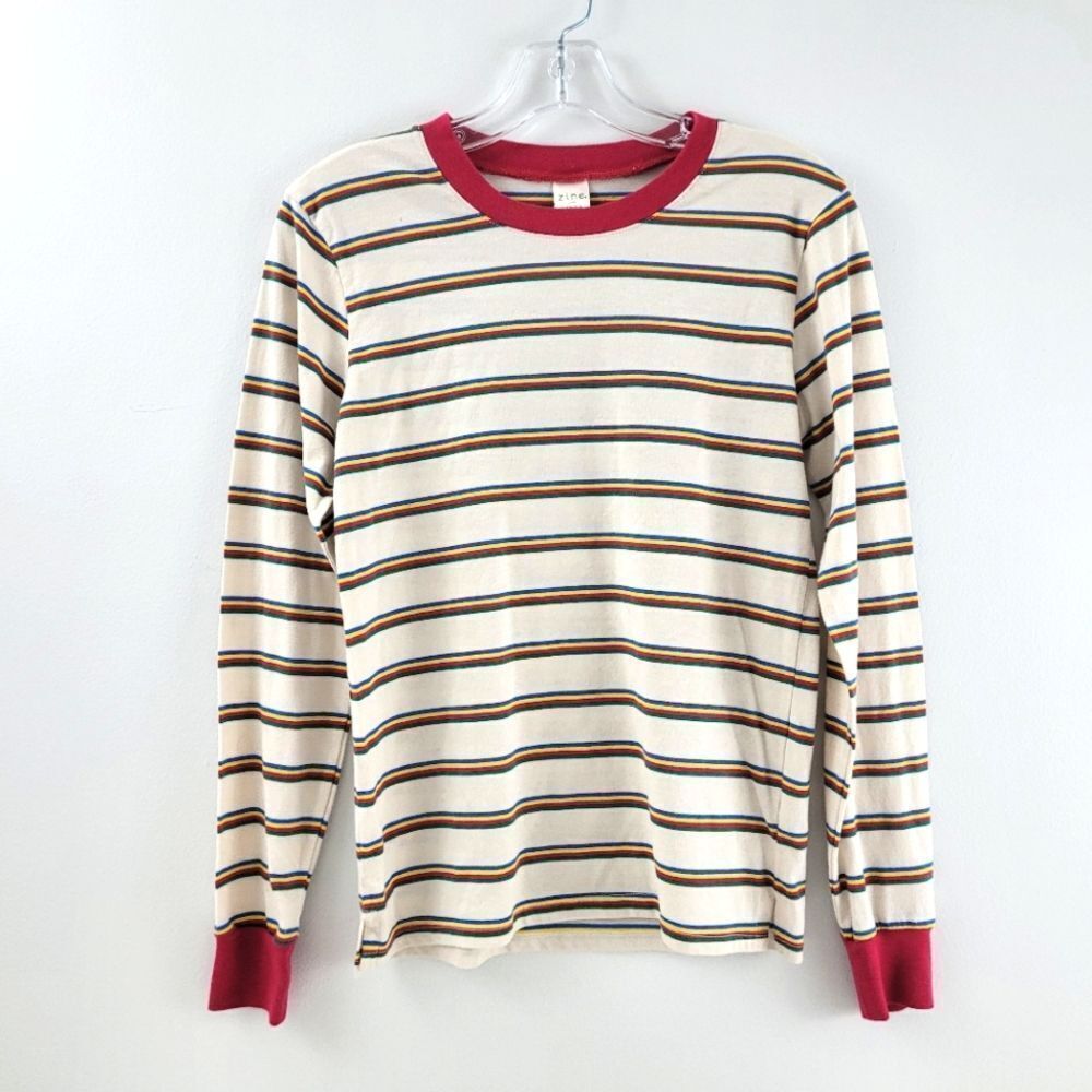 VTG striped 70s 80s long sleeve tee